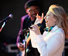 Voice instructor and singer Heather Lyle