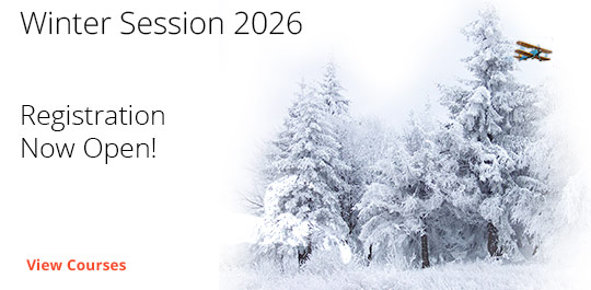 Winter 2026 Registration opens soon!